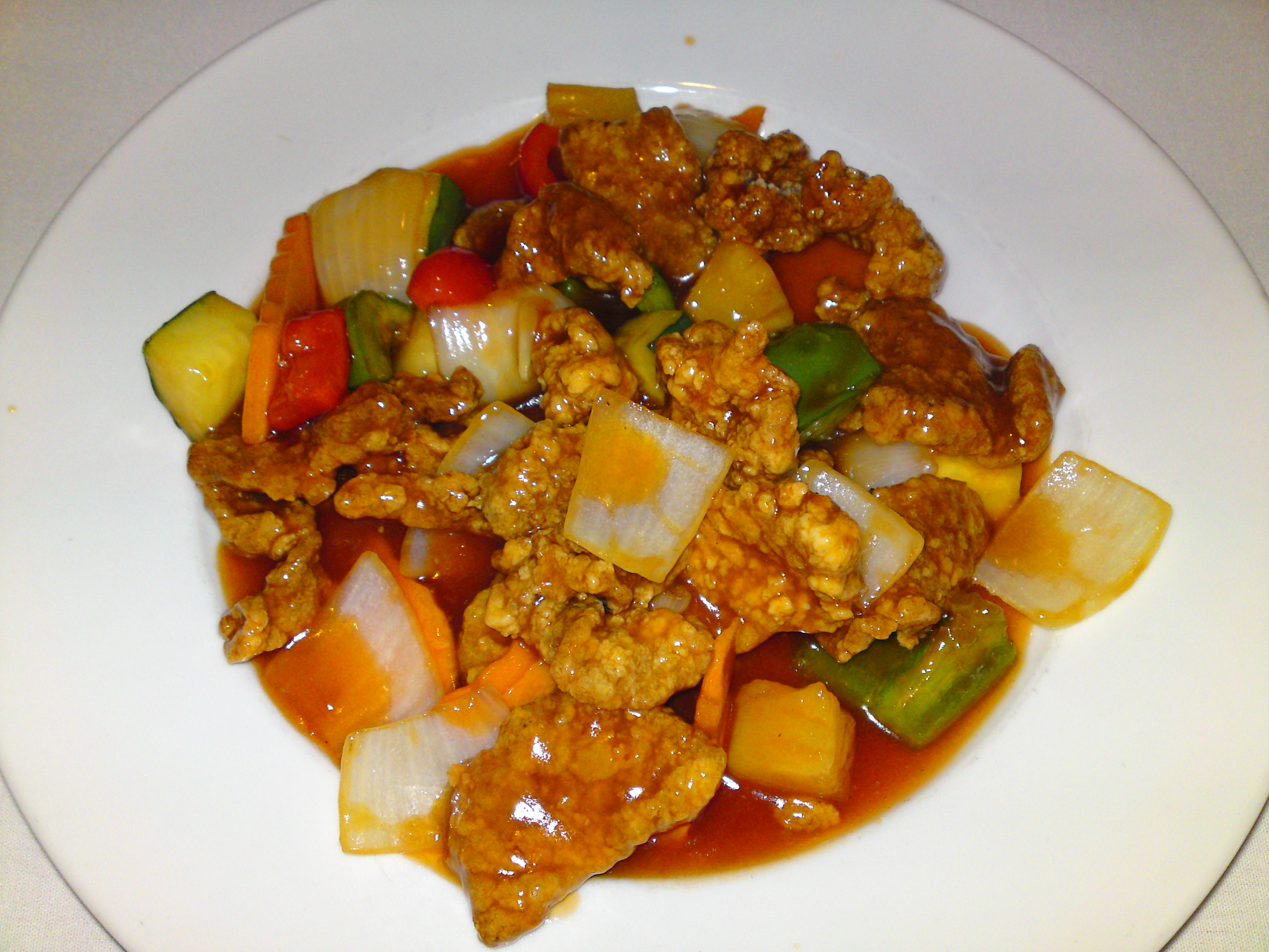 Malaysian sweet sour pork